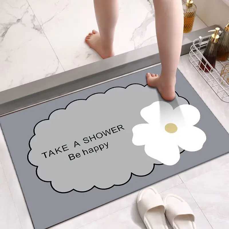 Door mats door mats indoor and outdoor diatom mud foot mats dirt-resistant household non-slip door mats carpets can be cut C251114-image-1084690968