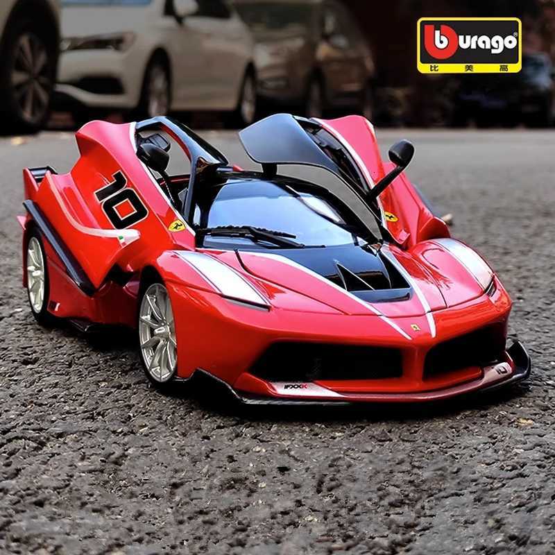 Bburago 124 Ferrari FXX K Alloy Sports Car Model Diecasts Metal Toy Racing Car Vehicles Model Simulation Collection Kids Gifts C251118-image-1085146000