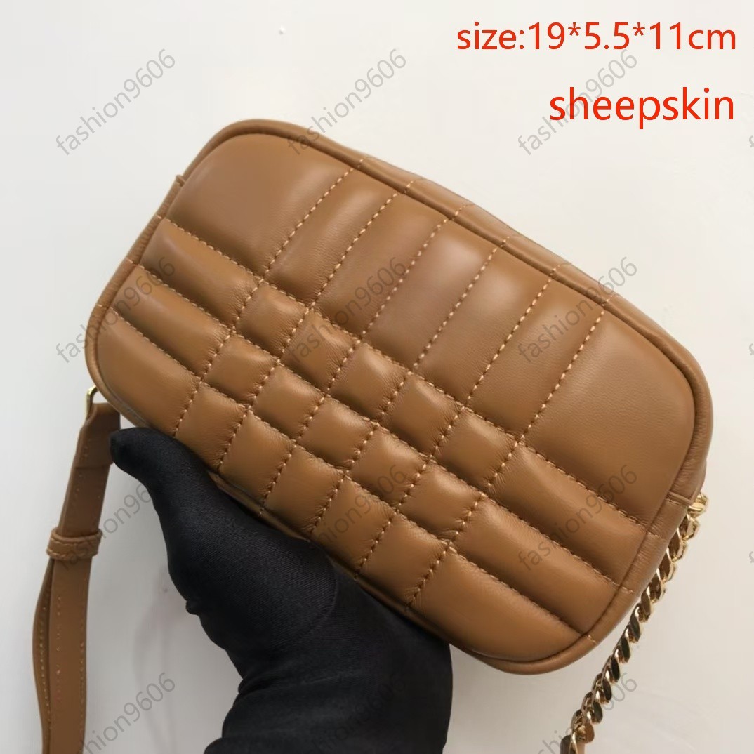 Sac à bandoulière pour appareil photo, sac de styliste, fermeture, style rétro, cuir véritable, peau de mouton, agneau, postier de haute qualité,