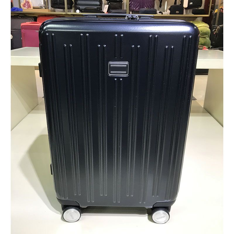 Designer Suitcases Luggage Smooth shiny surface AAA Travel Wheels Boarding 21 inches Men Trolley Rolling Bag High Quality Metal-image-1053465840