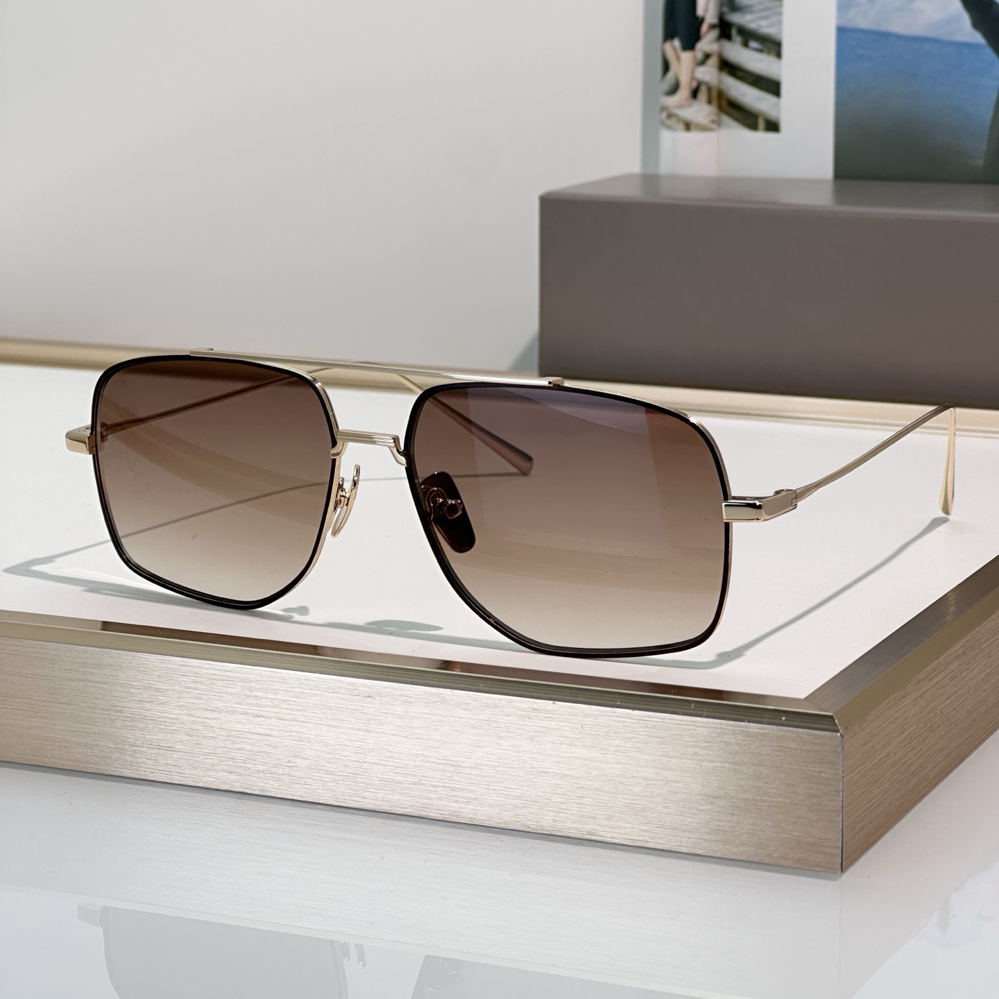 Lunettes de soleil de mode pour hommes femmes ARTOA.88 Designers de lunettes à la mode en plein air drive-in style de plage anti-ultraviolet méta