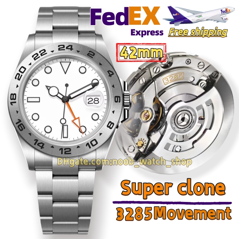 Haute qualité Top luxe propre usine montre montres de créateurs montre pour hommes Cal.3186/3285 automatique mécanique lunette en céramique saphi