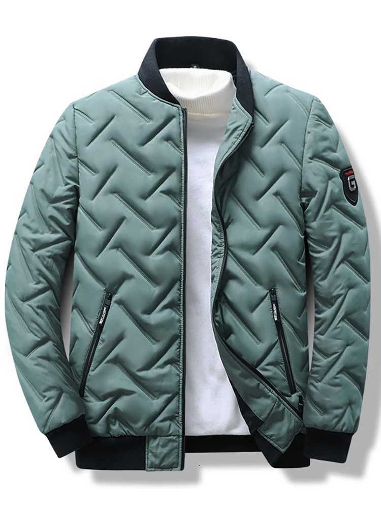 New Fall And Winter Mens Outdoor Casual Versatile Fashion Collar Light Short Down Jacket Trendy Padded Thickened Jacket M251115