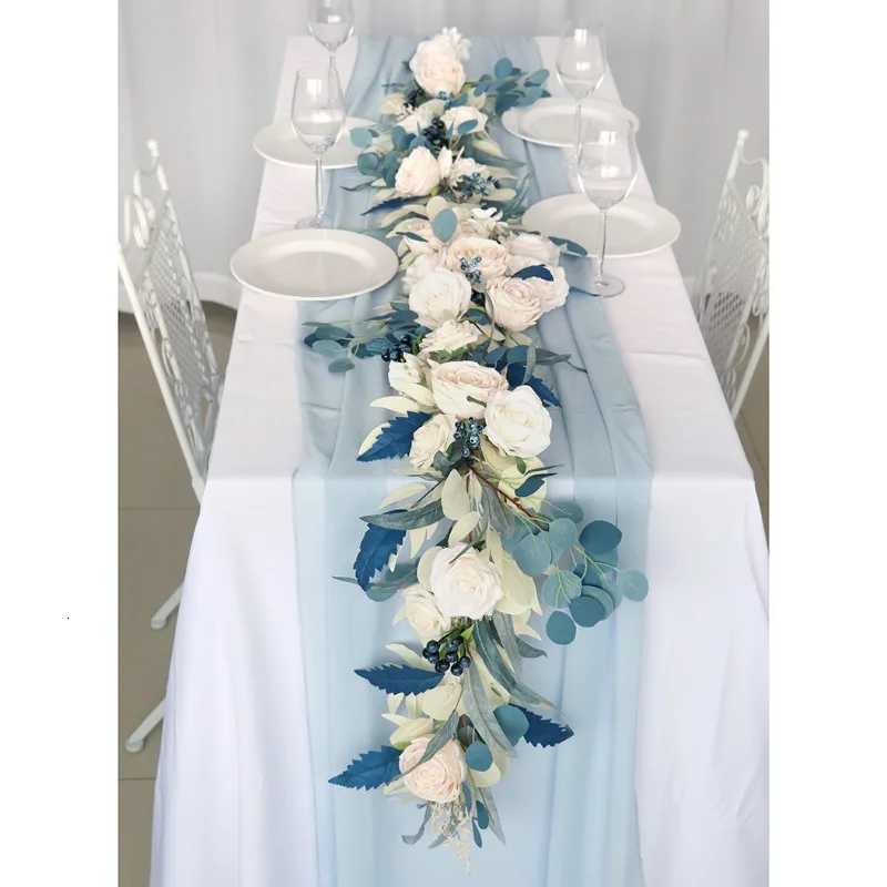 Outdoor Wedding Table Flower Decoration Birthday Banquet Hotel Vine Decoration Arch Flower Pendant Cross-border Factory StoreM251115-image-1084785741