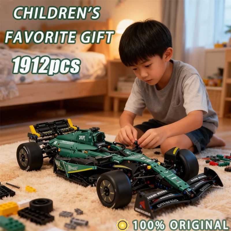 Classic Performance 1912Pcs Building Blocks Super Sports Car MOC DIY Assembly Model Sets Vehicle Bricks Party Decor Birthday Toy C251118-image-1085145999