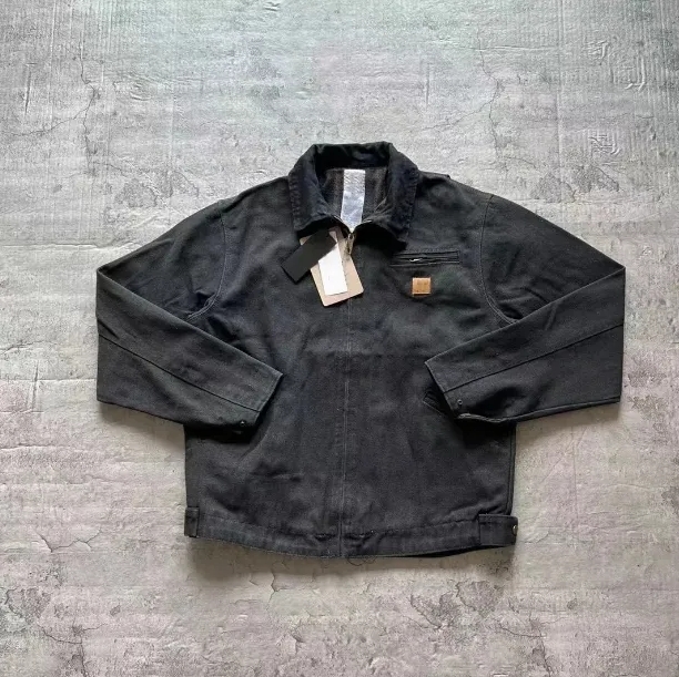 Carhartness Shirt Premium American Street Style Workwear Trendy Brand Letter Dropped Shoulder Coat Luxury Detroit Workwear Vintage Classic Style Wor