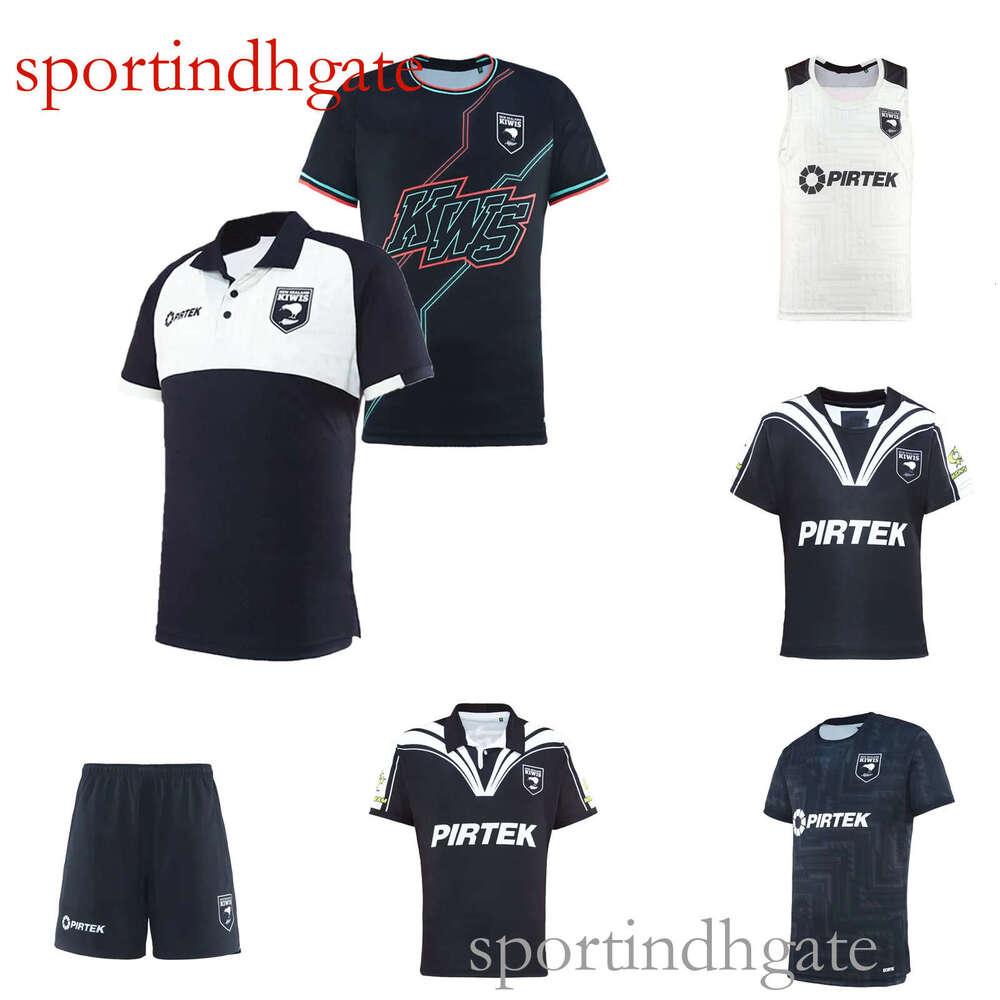 Maillot des Kiwis de nouvelle-zélande pour hommes/25, ensemble de short de sport, gilet de Rugby, Style All Blacks, haute qualité