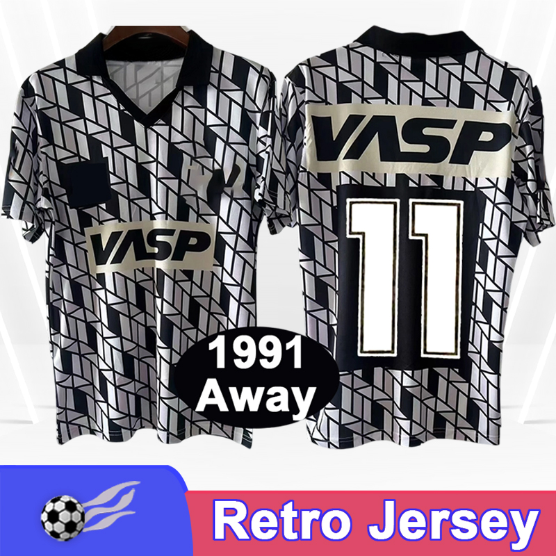 1991 Bragantino Mens Retro Soccer Jerseys FERNANDO GABRIEL VINICINHO SASHA GUILHERME Away Vintage Football Shirts Short Sleeve Uniforms