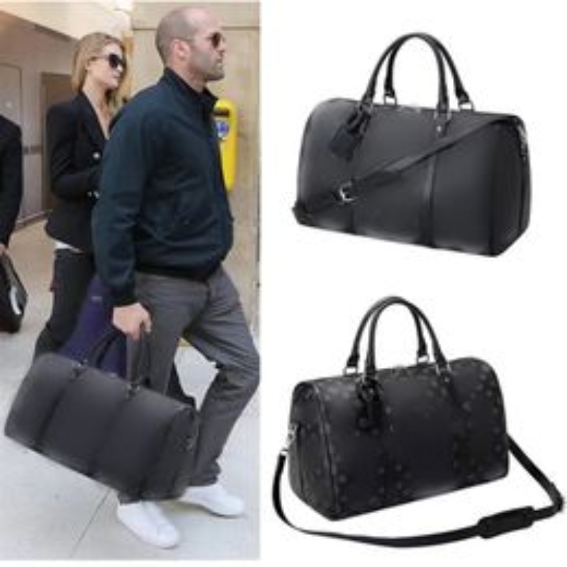 10A Luxury designer duffel bag High quality Men&#039;s travel bag 55 cm embossed large capacity waterproof sports bag Women&#039;s duffel bags-image-892673890