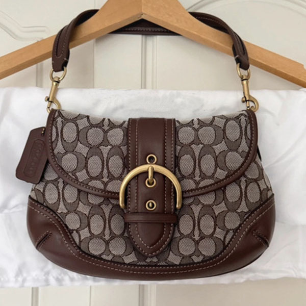 Soho Bags Women Pea Bag Jacquard Splicing Leather Soho Flap Bag Solid Color Underarm Tote Bag Designer Luxury Bags Shoulder Bag Purse Wallet