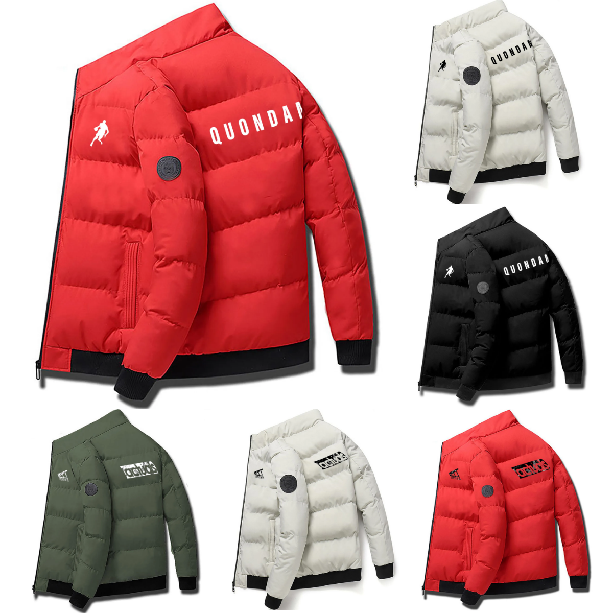 Designer Men's Jackets Winter Men's Casual High Neck Down Parkas Fashionable Thick Jacket Suitable For Outdoor Sports Chaqueta Moto Campin