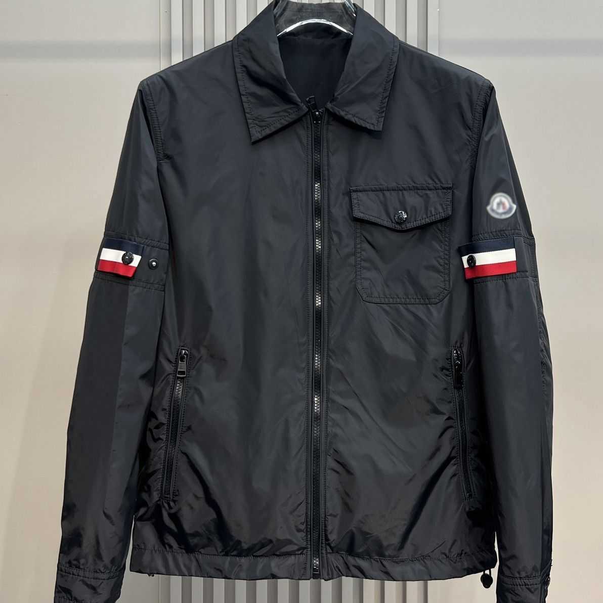 Nouveau manteau de printemps pour hommes, haut de veste polyvalent et décontracté S251117