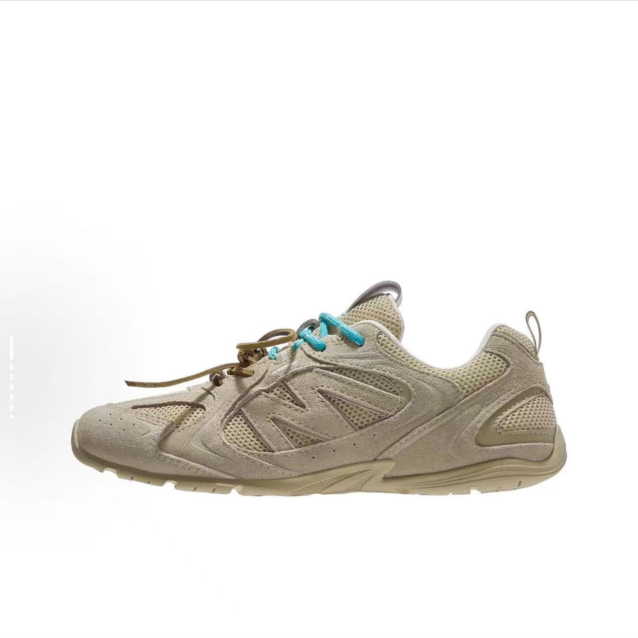 10A Top quality brown Nubuck Leather Lace-up Casual mules shoes Flat Slides slippers sandals Beach Flat shoes Luxury designer slides for womens V-image-1028337029