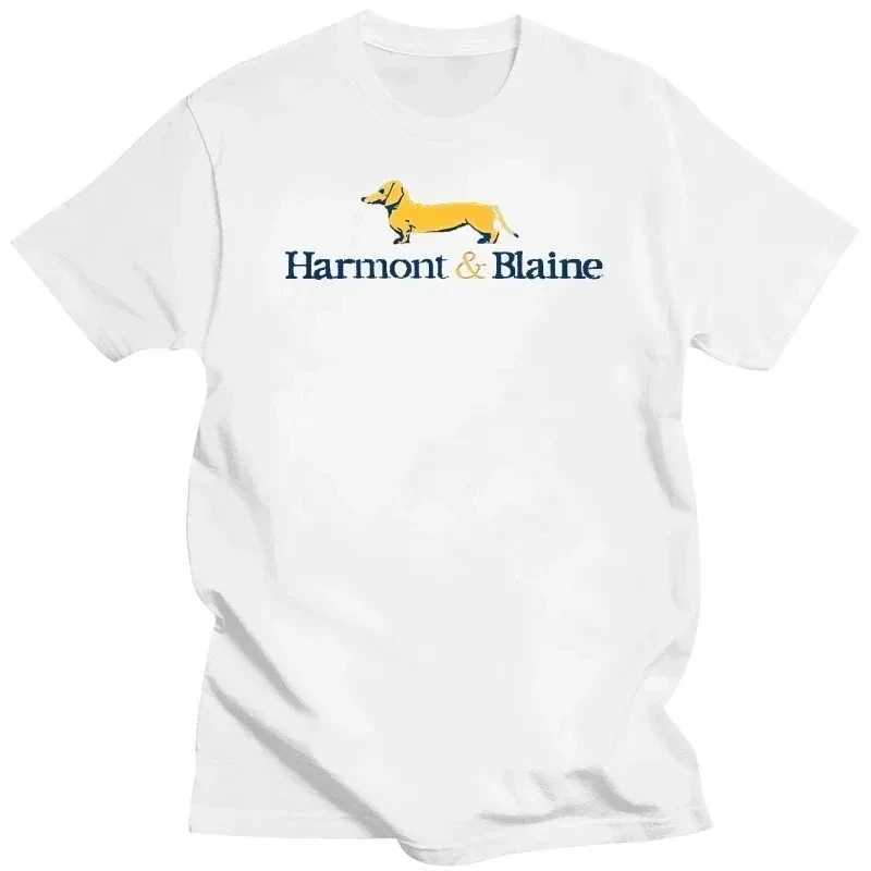 Hommes femmes Harmont Blaine imprimement t Coton d'été Tshirt surdimensionné surdimension
