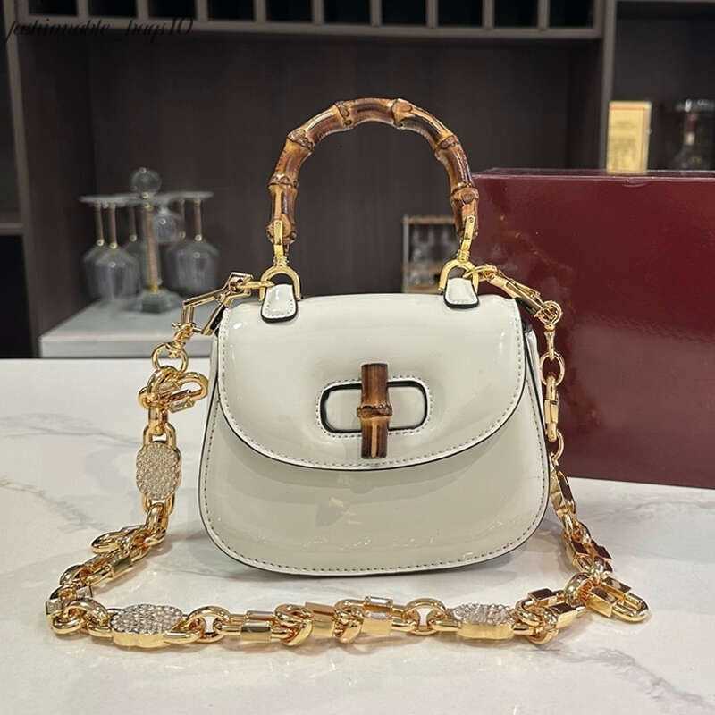 Totes Women Totes Designers Handbags with Bamboo Luxurys Vintage Small Top Handle Bag Lady Tote New Fashion Crossbody Shouler Purses