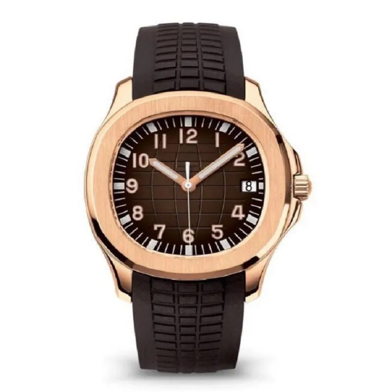 Top brand men's automatic mechanical watch designer 904 stainless steel strap comfortable rubber strap waterproof top men's sports wristwa