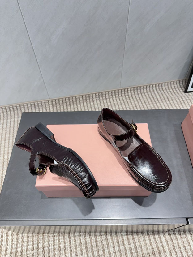 Ballet flat shoes, lace up loafers, women's flat shoes, formal shoes, office shoes, leather slip on shoes 35-40