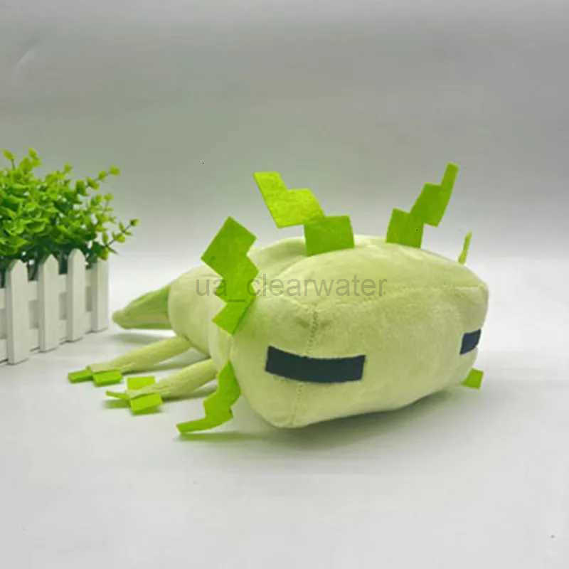 30cm Green Cute Stand Axolotl Stuffed Animal Plush Toy Pink Axolotl Plushie Pillow Doll Kids Birthday Gift Home Decoration C251115-image-1084904476