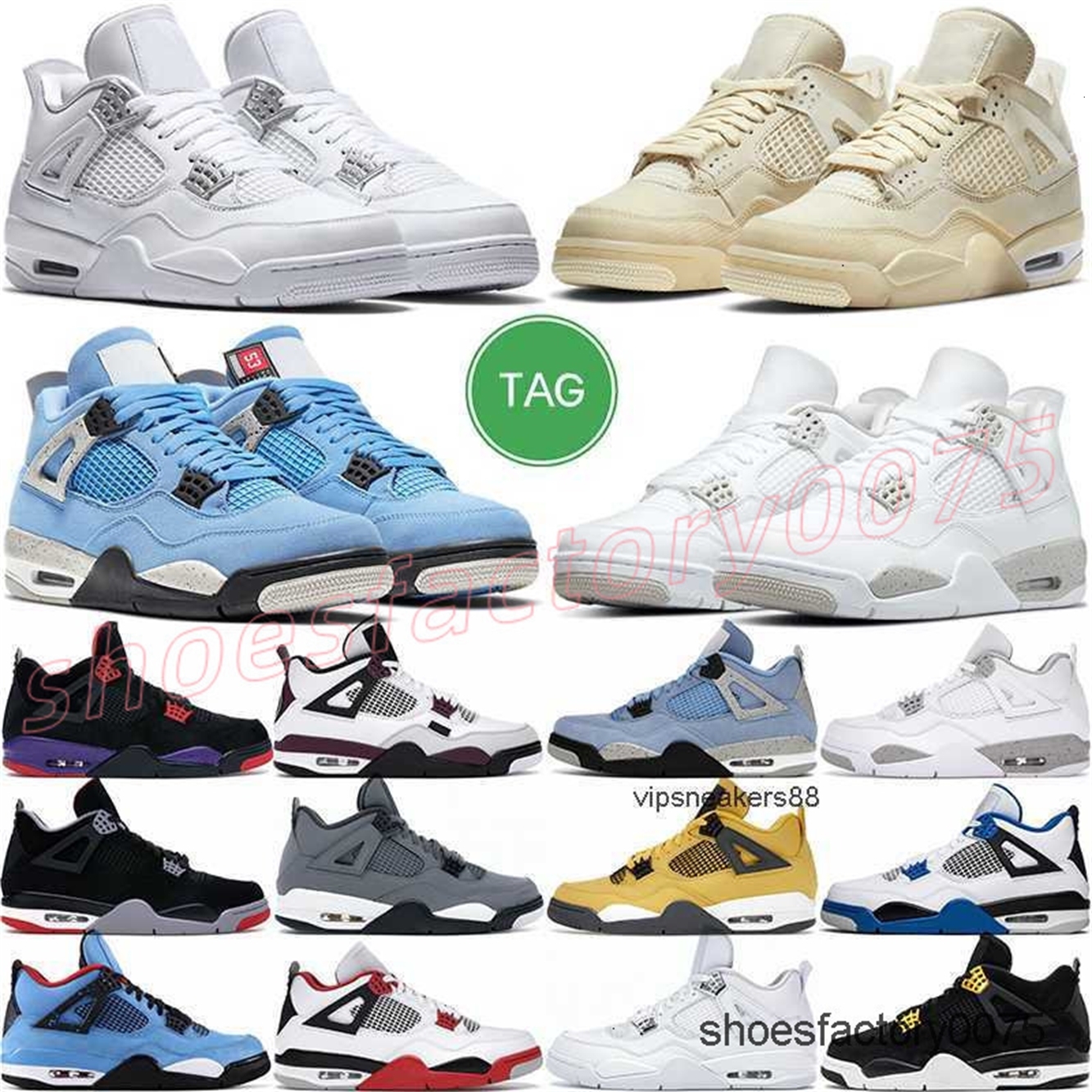 1 3 4 11 12 4S Militay Basketball Chaussures Hommes Femmes Sail Infaed Univesity Bleu Noir Chat Rouge Royauté Neon Pine S