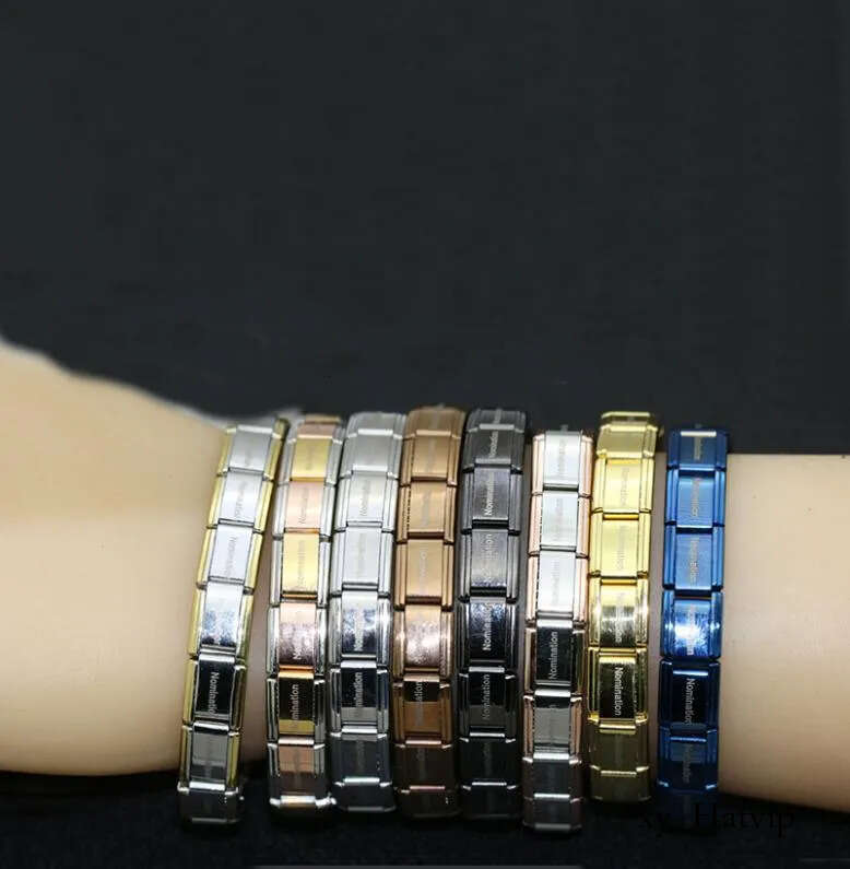 yahan nomination jewelry popular style stainless steel bracelet letter and stretch fashion bangle for everybody use jewelry7376021