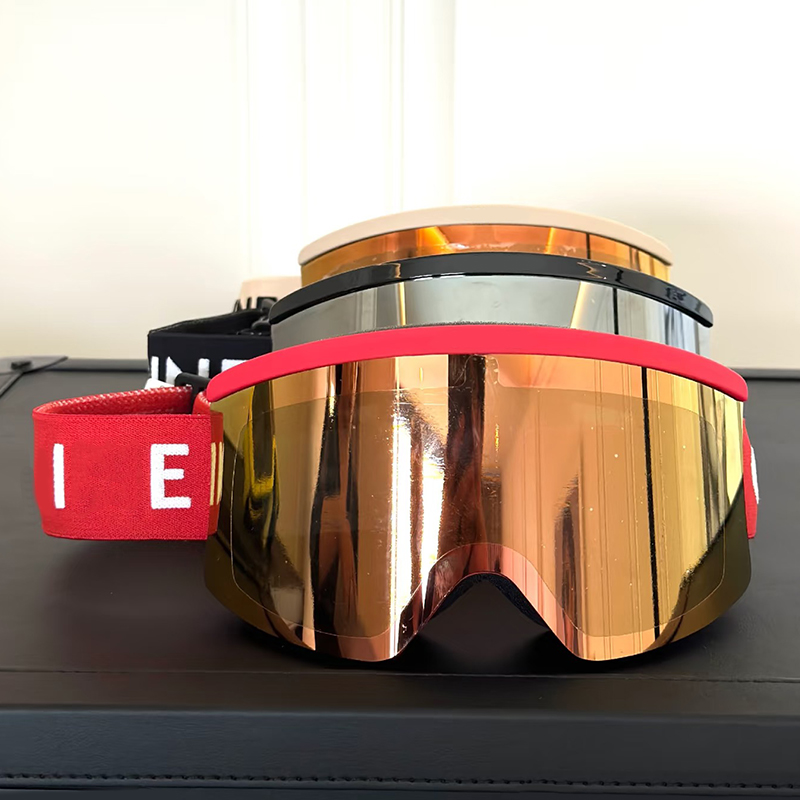 Designer polarisé femmes et hommes Ski d'hiver Sports de plein air lunettes de soleil de luxe lunettes de Ski UV400 lunettes avec boîte