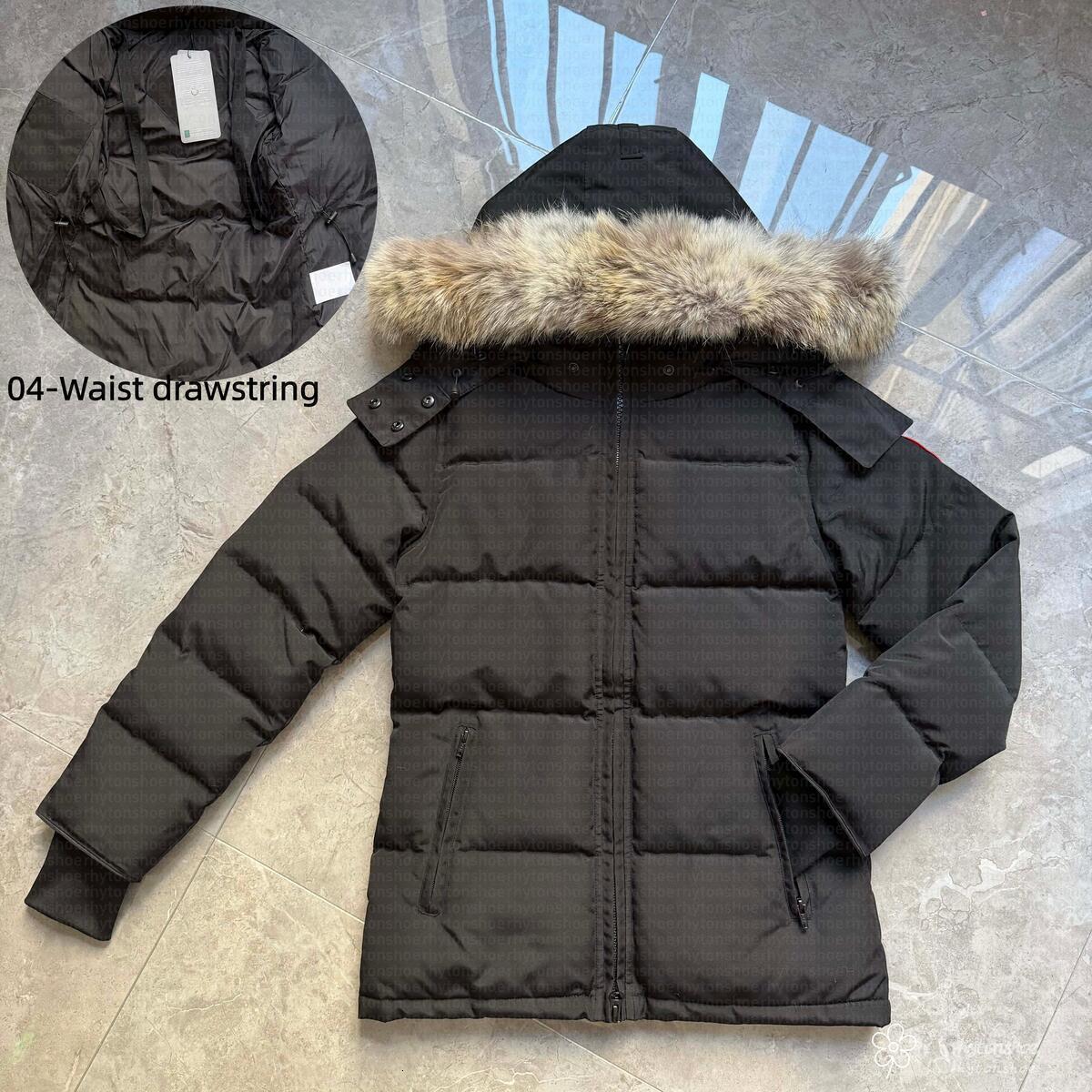 Designers Women Down Jacket Long Coat Large Pocket Fur Collar Thermal Top Female womens autumn winter Large Clothing Coats Doudoune Femme 3 60