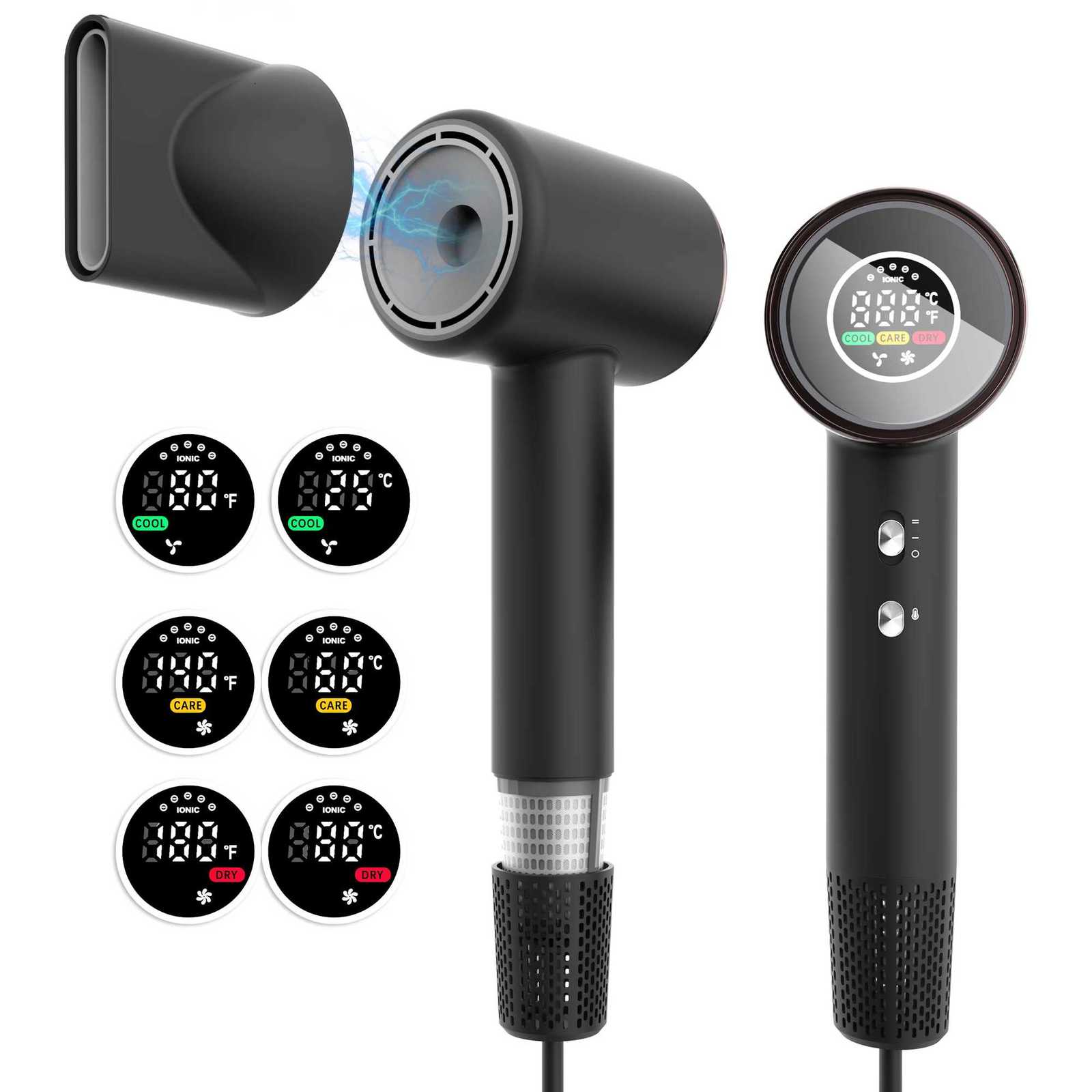 Factory Direct High-Speed Negative Ion Zero Damage 110000 Rpm BLDC Leafless Hair DryerT251118-image-1085083949