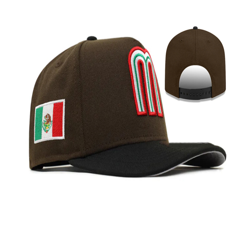 Designer Hat Brand Newest Mexico M Letter Snapback Baseball Caps Hip Hop Cotton Casquette Bone Gorras Hats For Men Women Golf Sports dandy hat Ca