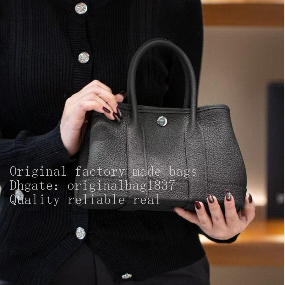 19A Mirror like Quality Designer bag full Handmade Top Quality mini GP 23cm negonda leather Luxury handbag shoulder bag Christmas gift original pack