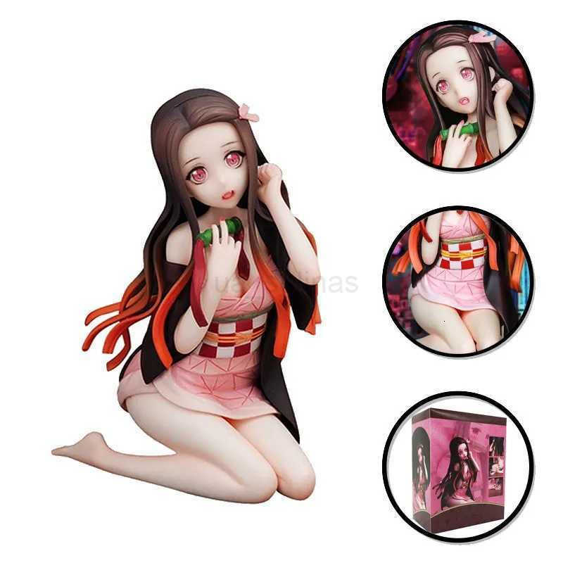 Action Figures 12CM Kamado Nezuko Hot Anime Character Static Demon Model Dolls Toy Gift Collect Undressabl Ornaments Kaii Girl Figu C251117-image-1085034268