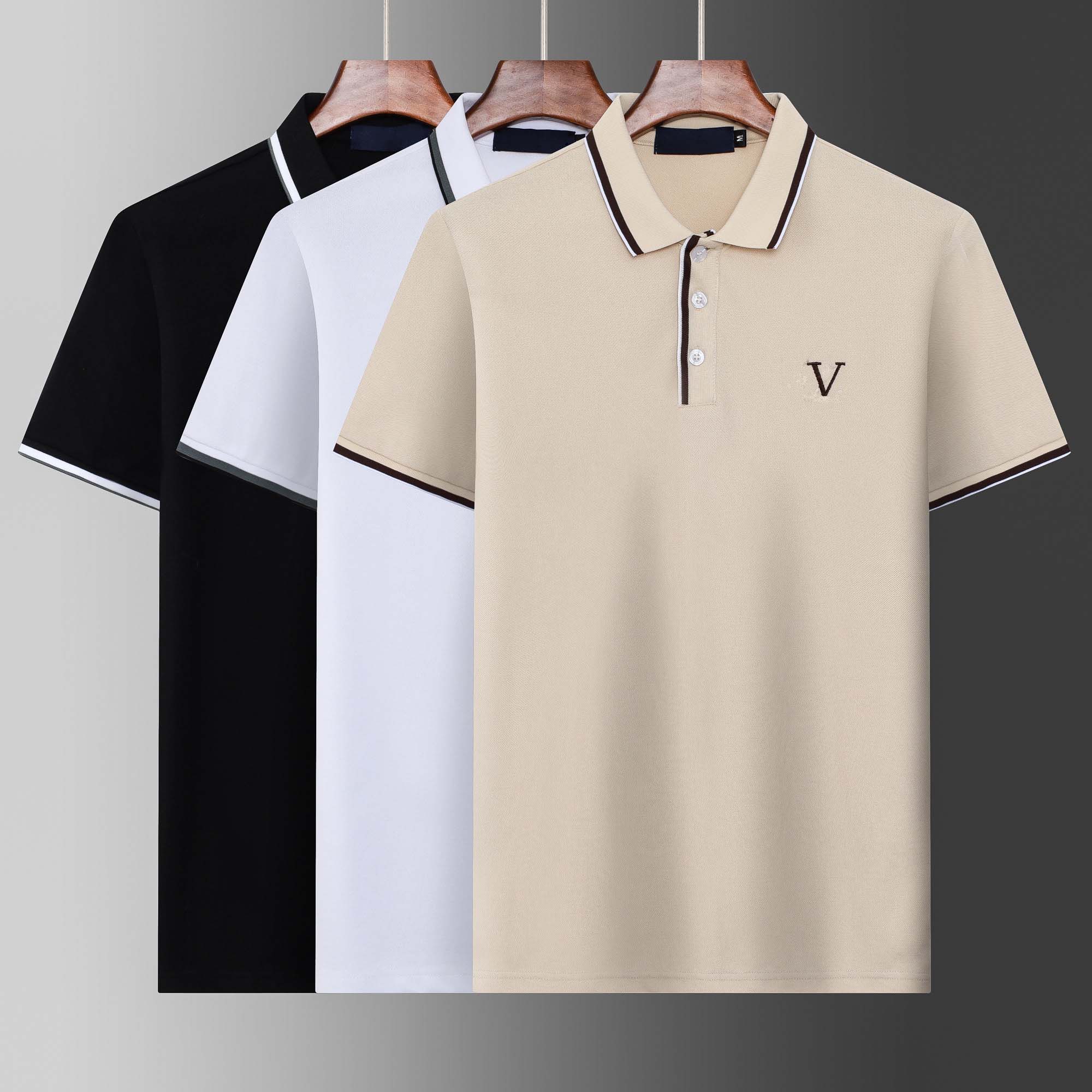 New Mens Stylist Polos Shirts Luxury Italy Mens 2024 Designer Clothes Short Sleeve Fashion Summer polos T Shirt Asian Size M-3XL
