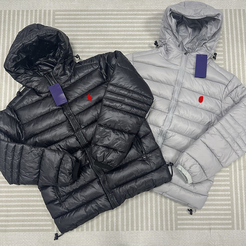 classic chest pony badge men down cotton jacket winter small horse designer down jacket mens outdoor fashion puffer cotton jacket man warm coat