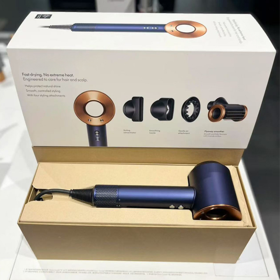 Hair Dryers Salon Anion Mute Designer Hair dryer HD08 Safety Powerful Electric Egative Ionic Professional negative Quick-dry Blow Hair Drier Trav-image-1096189265