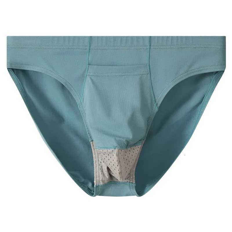 Men's Underwear Men's Underwear Mens Briefs Shorts Cotton Breathable Mesh briefs Pouch Briefs Panites Man Low Rise Bullet Separation JJ Un