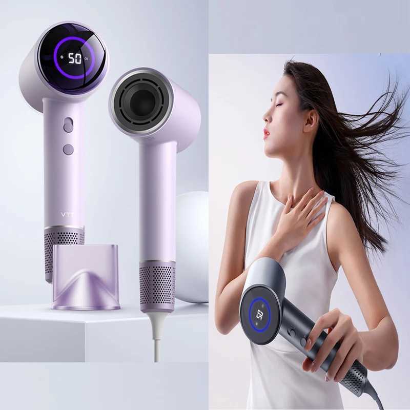 110000RPM 1600W high-speed hair dryer - Brushless negative ion hair dryer with air collection nozzle - Suitable for home useT251118-image-1085085249