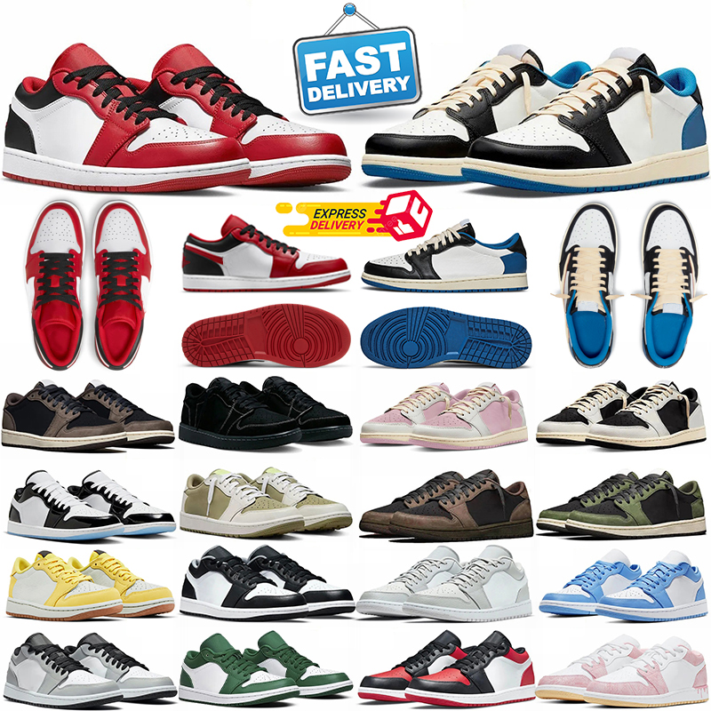 1s designer shoes basketball men women low 1 sneakers reverse triple black white panda red university blue brown bloodline trainers casual-image-902049880