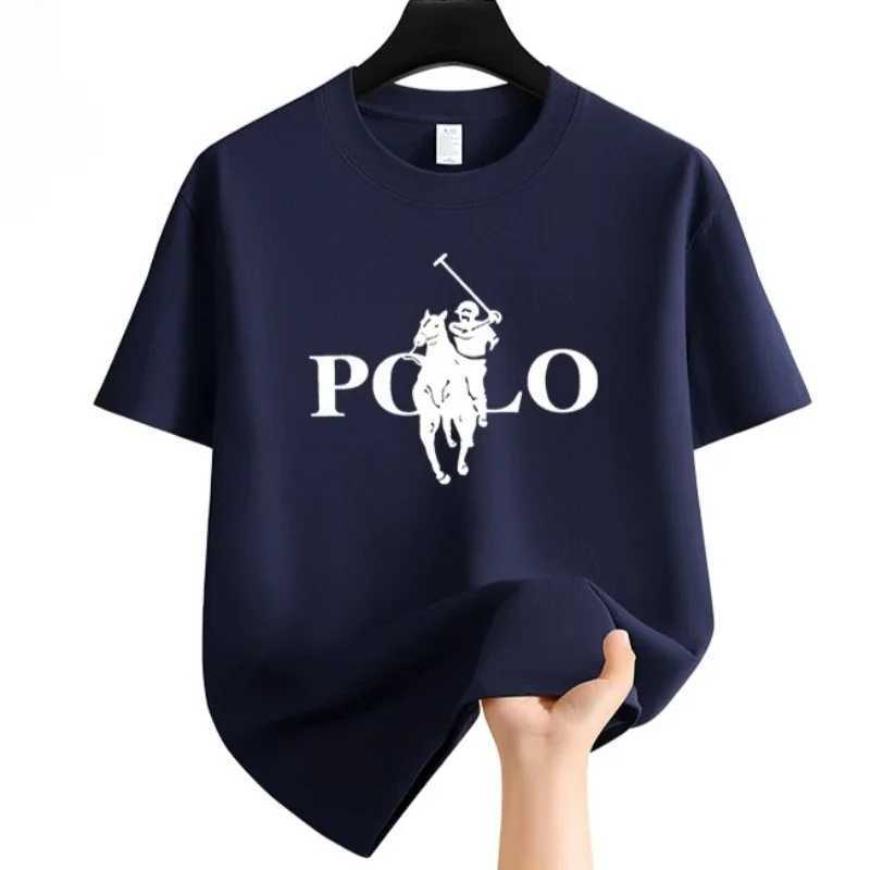 Mens Summer Fashion Brand Clothing Casual Business Shorts Loose Slve Versatile Round Neck T-Shirt Breathable T-Shirt T251118