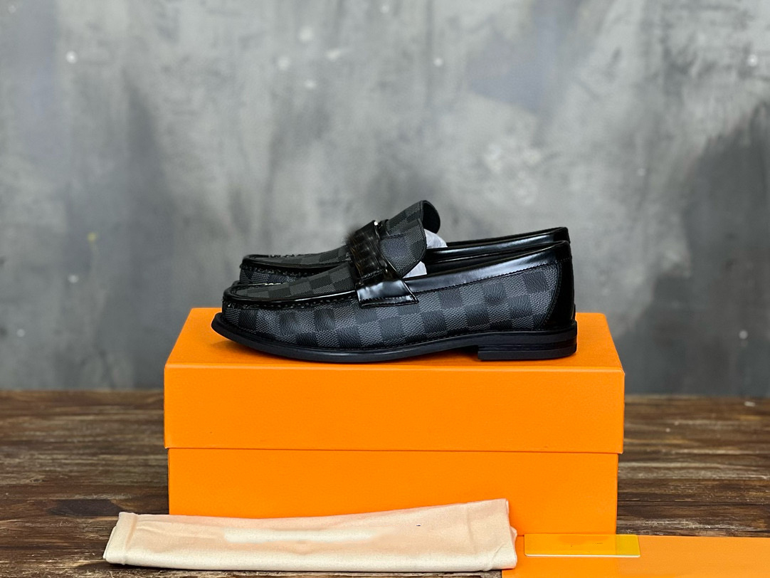 designer Shoes Men fashion Mor calfskin Patent Leather Estate Loafer Daily Outfit Formal Events Party dress Size 40-45