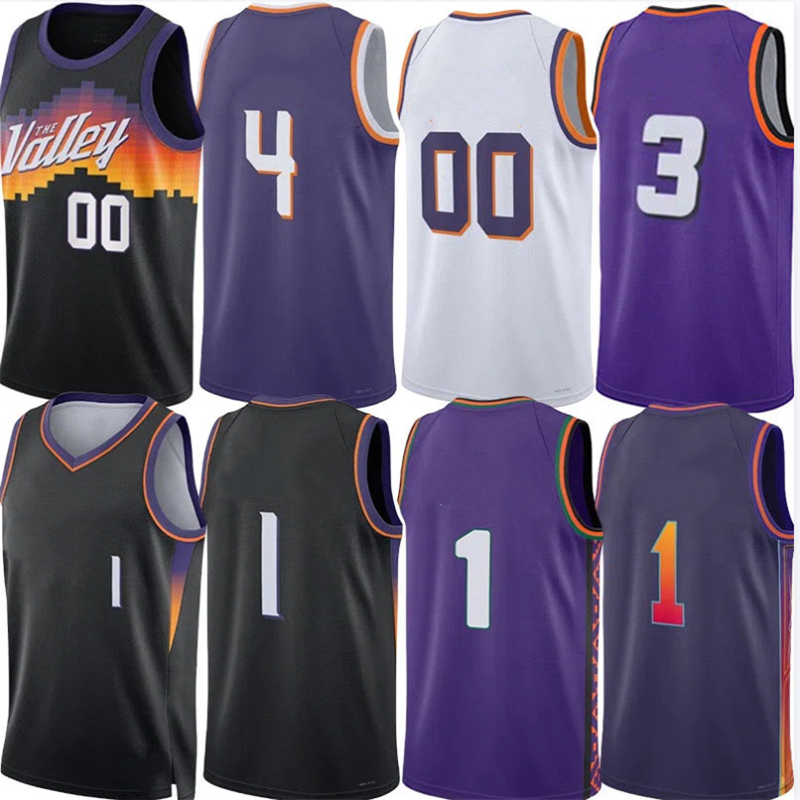 25 26 Phoenixs Sun Devinn Booker Basketball Jerseys Jalen Green Dillon Brooks Khaman Maluach Graysonn Allen Mark Williams Ryan Dunn The Valley Ci-image-879720317