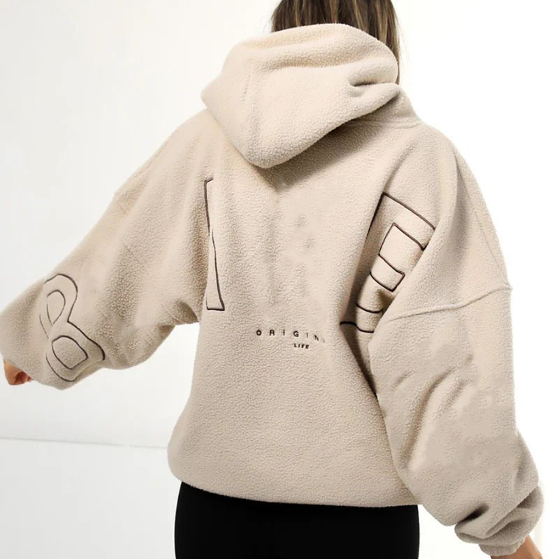 designer Sweatshirts hoodies women Designer sweatshirt Tracksuit Casual Letter hoodies Down-lined pullover coat embroidery for autumn winter Size