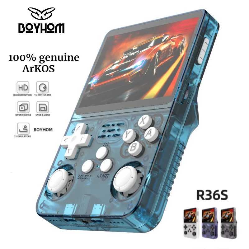 ARKOS R36S Retro Handheld Video Game Console Linux System 35 Inch IPS Sn R35s Pro Portable Pocket Video Player 64GB Games H251119-image-1085261198