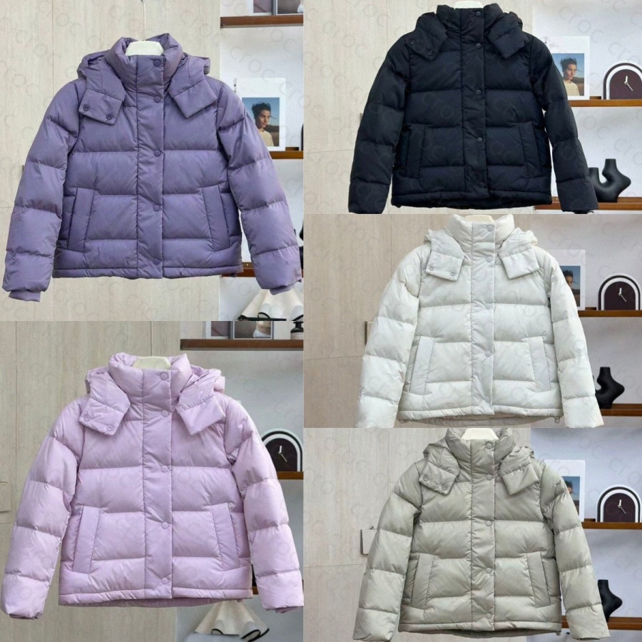 Kids Clothes Girls Down Coats Designer Boys Jackets Toddlers Children Parkas Winter Black Clothing Youth Pink Warm Hooded Outwear White Grey Purp-image-1085218397
