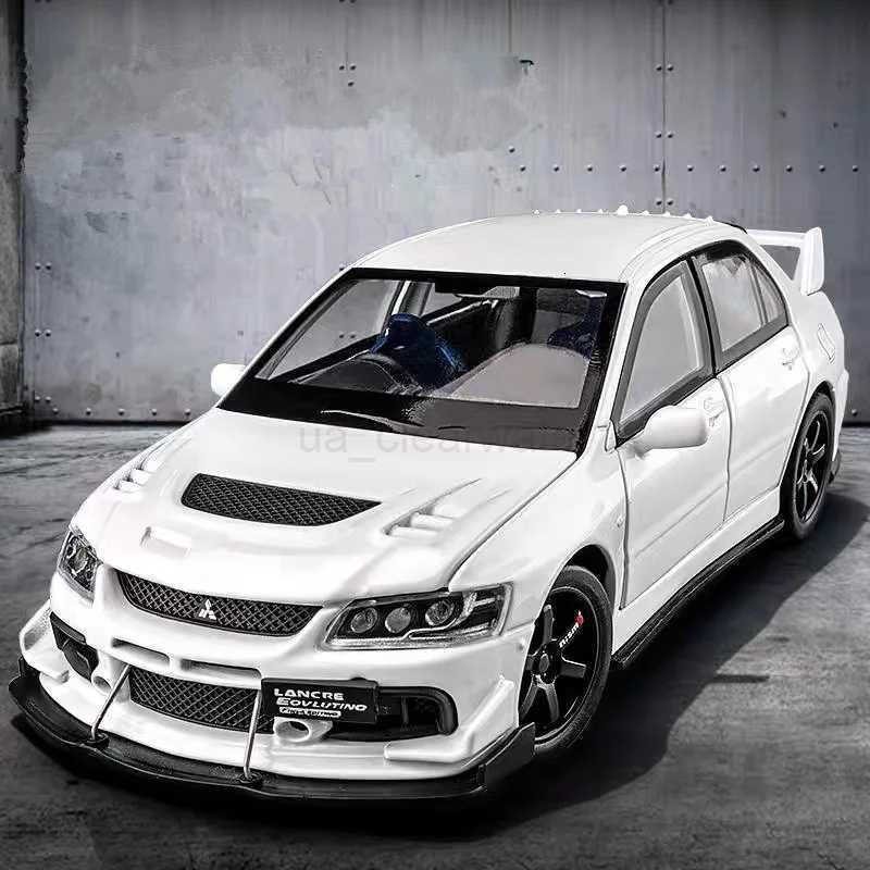 132 Mitsubishi Lancer Evolution EVO IX 9 Alloy Sports Car Model Diecasts Metal Racing Vehicles Car Model Sound Light Kids Gifts C251118-image-1085179835