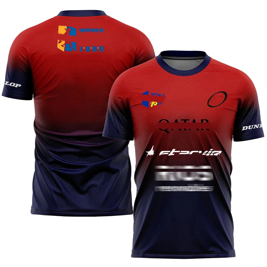 Men's T Shirts Quick Drying City Padel T-Shirt Boutique Wicking Tennis Training Tshirt Clothes Summer Loose Sports Short Sleeve-image-952949037