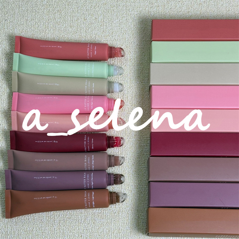 10 Color Summer Lip Butter Balm Moisturizing Smooth Soft Jelly Lip Gloss Sugar beige cherry 15g-image-898129338