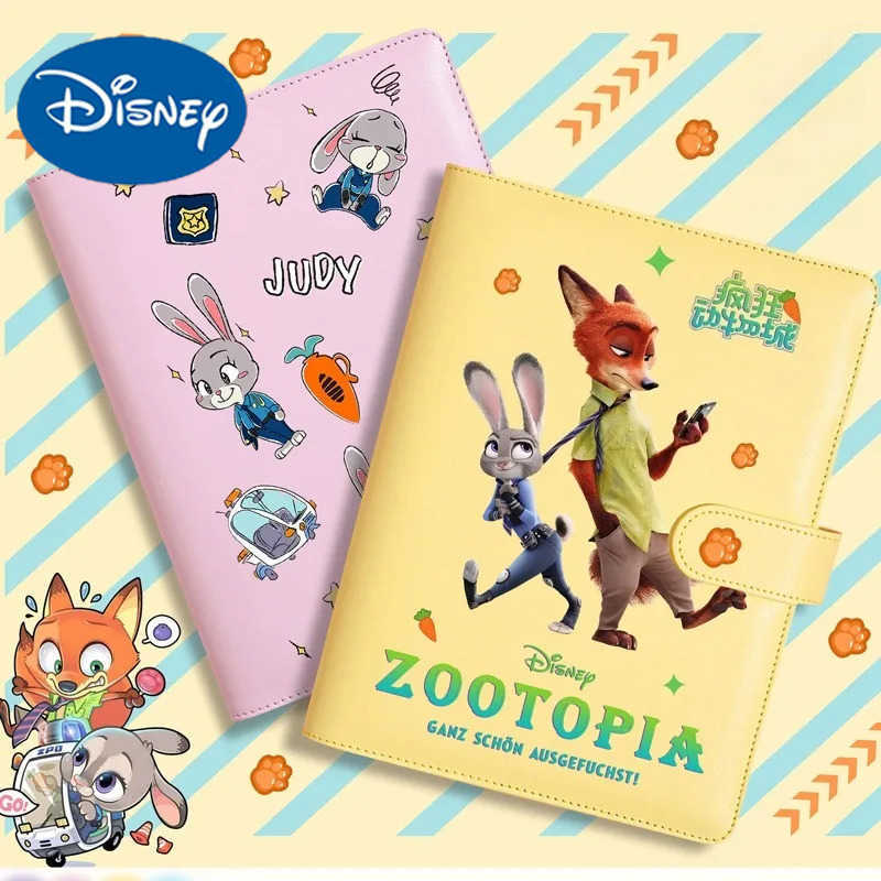 Disney New Style Peripherals Crazy Zootopia Dimensional High-value Judy Rabbit Binders Notebooks Handbooks Student Diaries Gifts H251119-image-1085214013