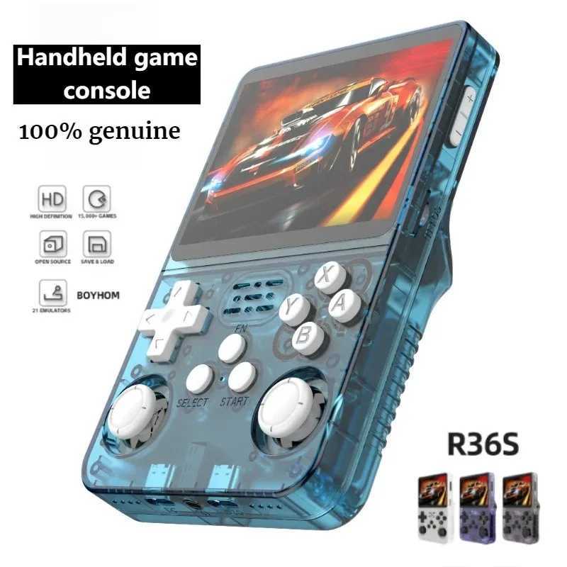 EOENKK R36S Retro Handheld Video Game Console Linux System 35 Inch IPS Sn R35s Pro Portable Pocket Video Player 64GB Games H251119-image-1085261233