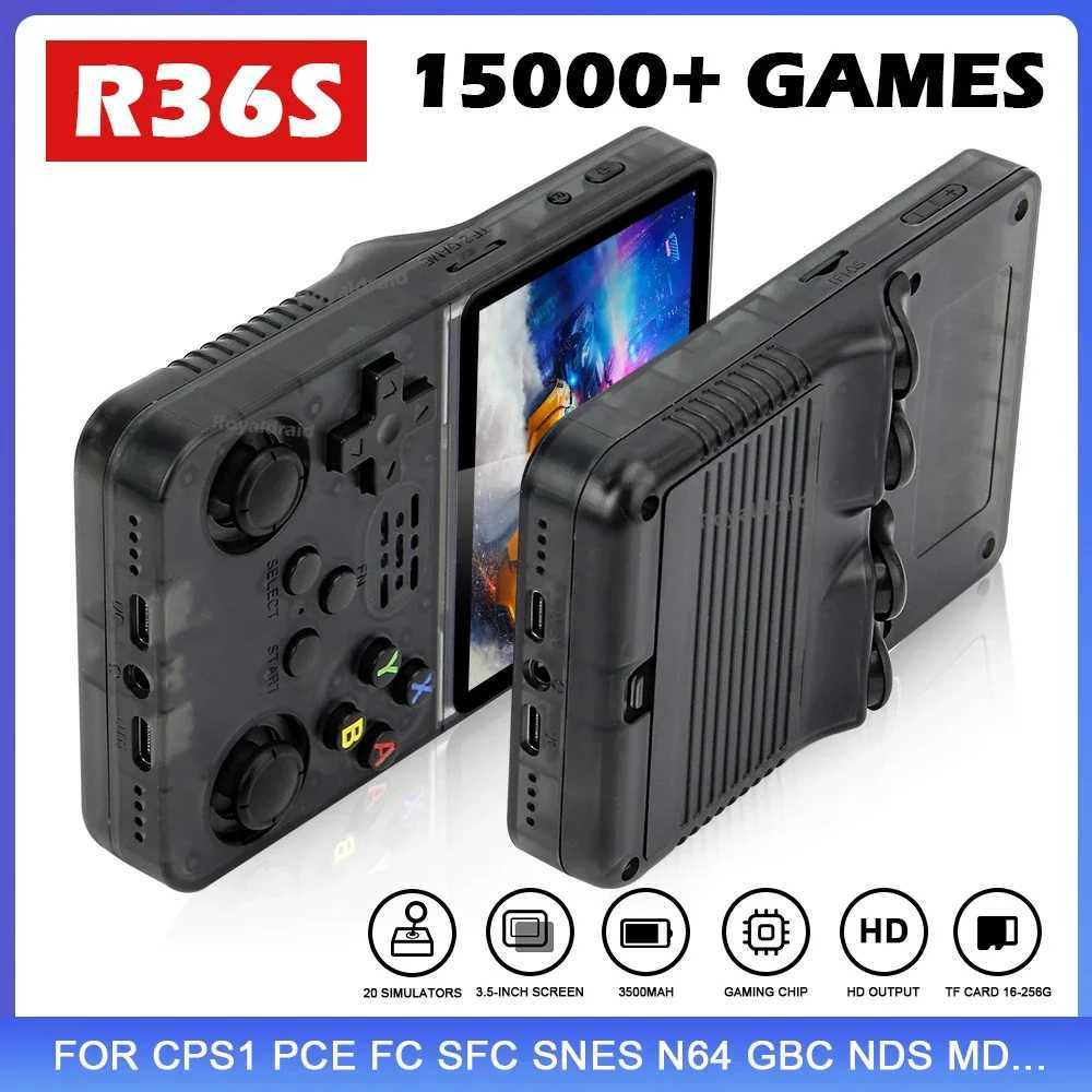 NEW R36S Handheld Game Console IPS Sn 64G 15000 Classic Retro Games Consoles Linux System Portable Pocket Video Game Player H251119-image-1085261667