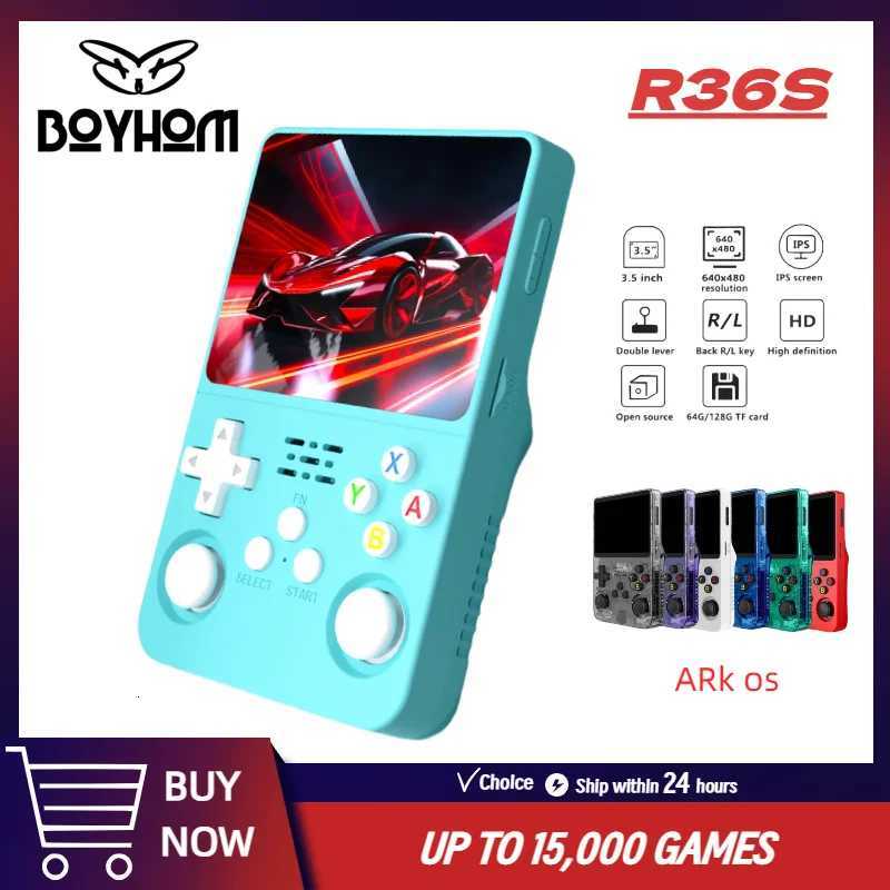 ARKOS R36S Retro Handheld Video Game Console Linux System 35 Inch IPS Sn Portable Pocket Video Player 15000 Games H251119-image-1085259877