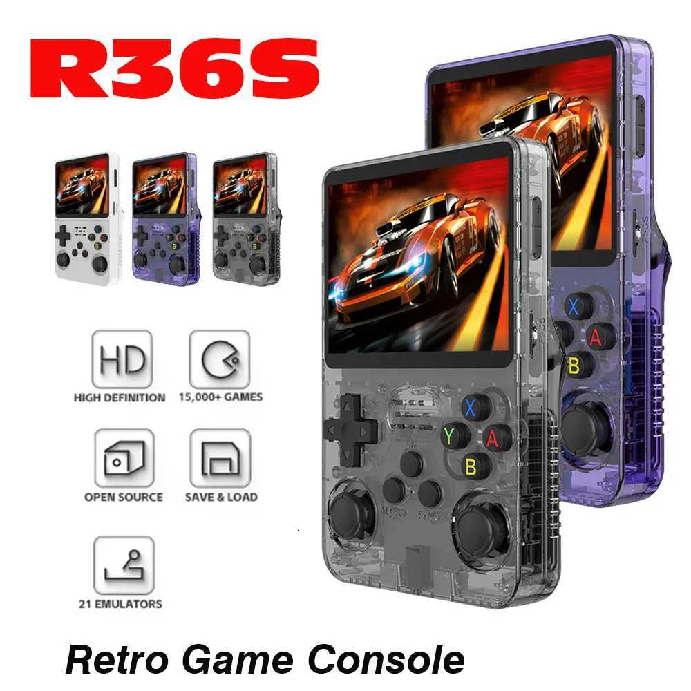 R36S new retro game console 35-inch Linux open-source system portable handheld game console with 128GB large memory H25111916-image-1085335690